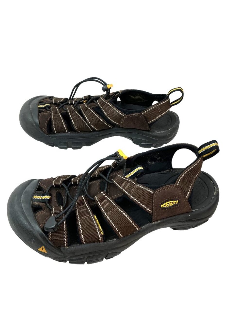 Keen Newport H2 Waterproof Hiking Sandals Mens Size 7.5 Brown